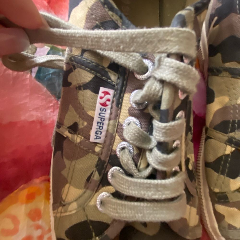 Women’s Superga camouflage sneakers - Picture 4 of 10